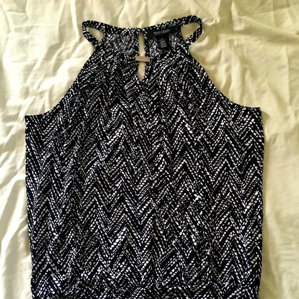 WHBM Halter style blouse